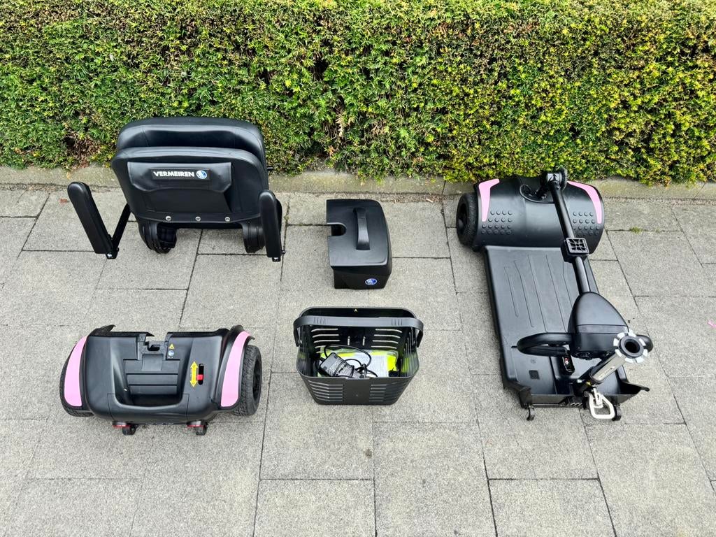Scootmobiel pliable Vermeiren One Air Spring+ | COMME NEUVE, Enlèvement ou Envoi