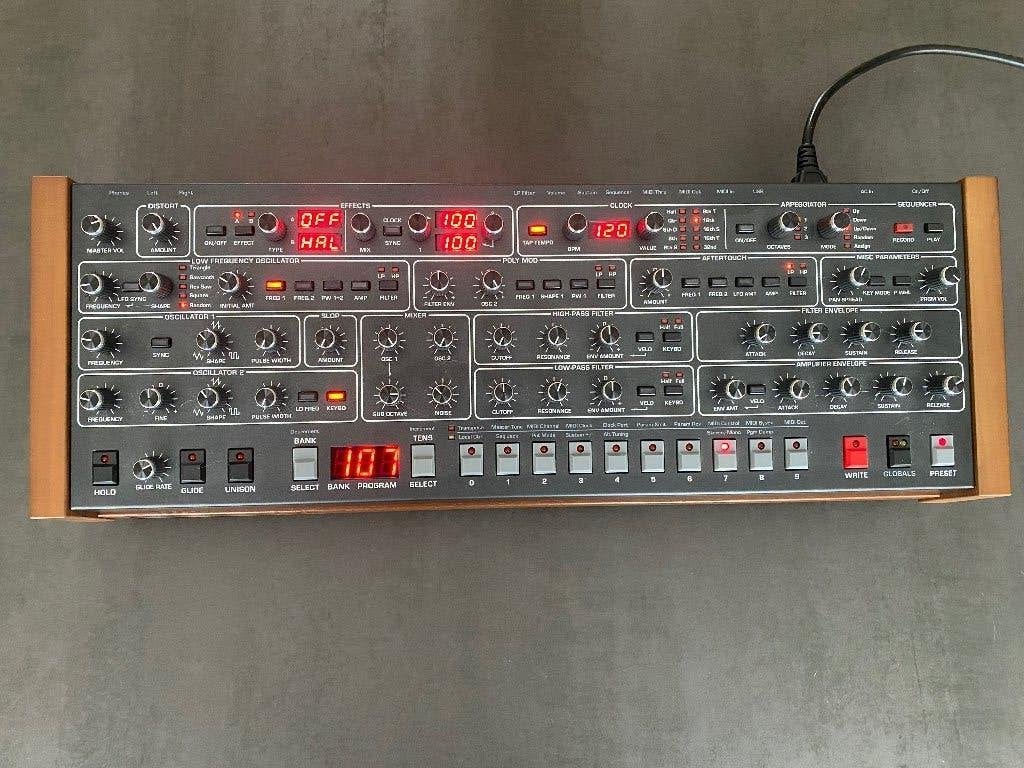 Sequential Prophet 6 Module, Musique & Instruments, Synthétiseurs, Comme neuf, Autres nombres, Korg, Avec connexion MIDI, Enlèvement