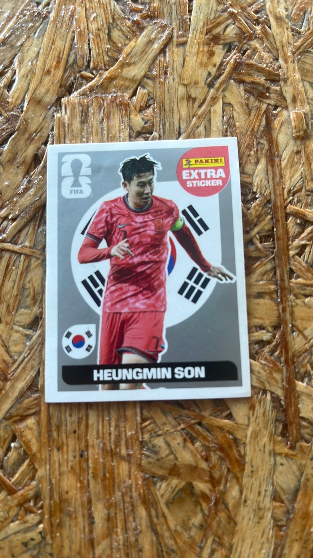 Panini extra sticker Heungin Son zilver 2026, Motoren, Ophalen of Verzenden