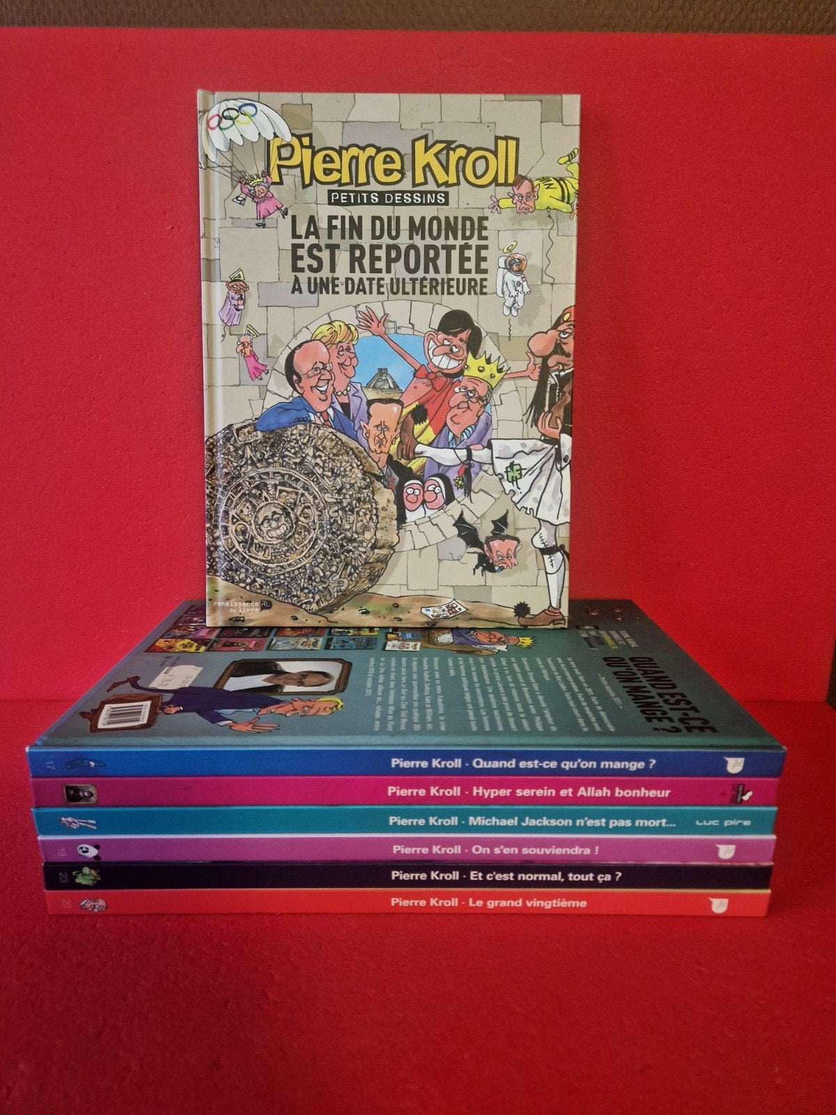 lot de 7 bd pierre kroll, Enlèvement ou Envoi