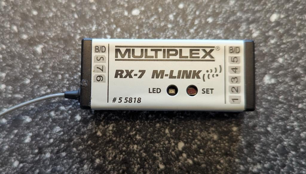 Récepteur Multiplex RX-7, Enlèvement, Comme neuf