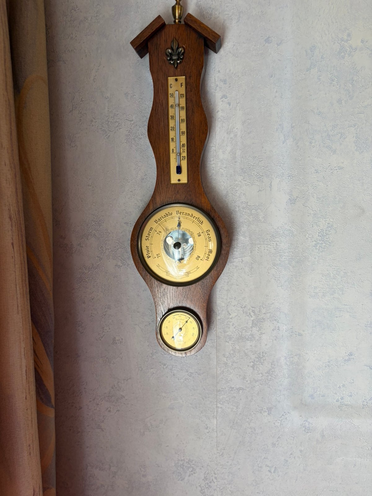 Klassieke thermometer, Audio, Tv en Foto, Weerstations en Barometers, Ophalen, Zo goed als nieuw