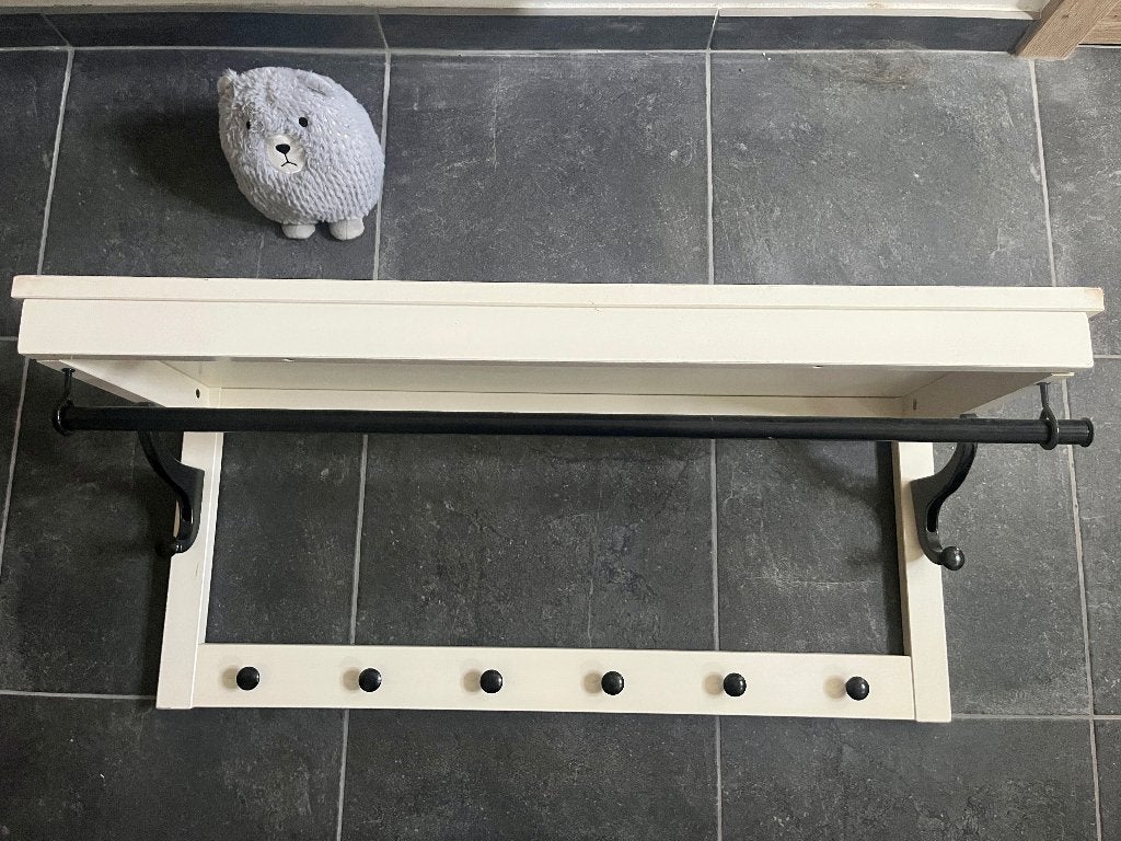 Porte manteau HEMNES, Moins de 100 cm, Portemanteau mural, Enlèvement, Utilisé