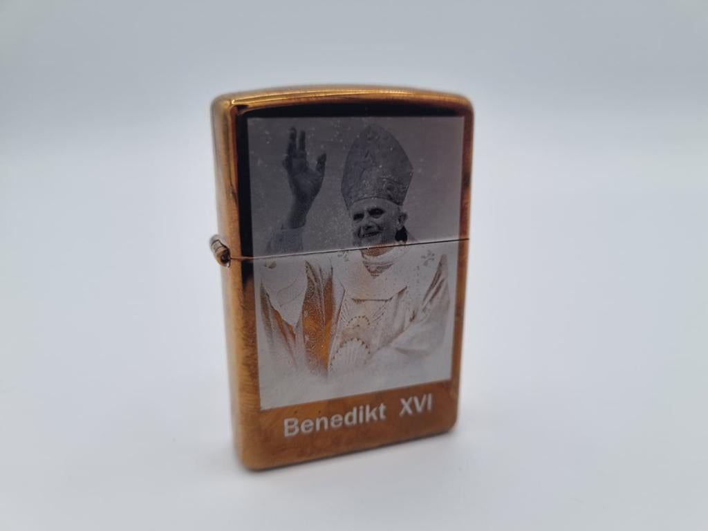 Zippo Pape Benoît XVI 2004, Collections, Envoi, Comme neuf