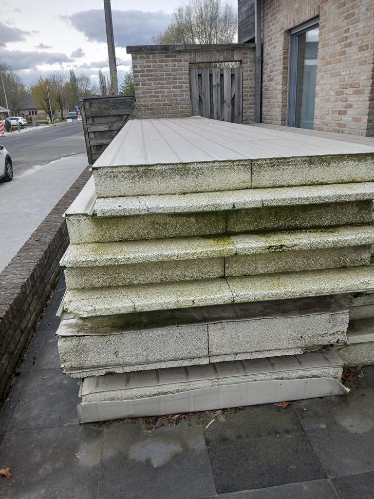 Sandwichpanelen, Ophalen