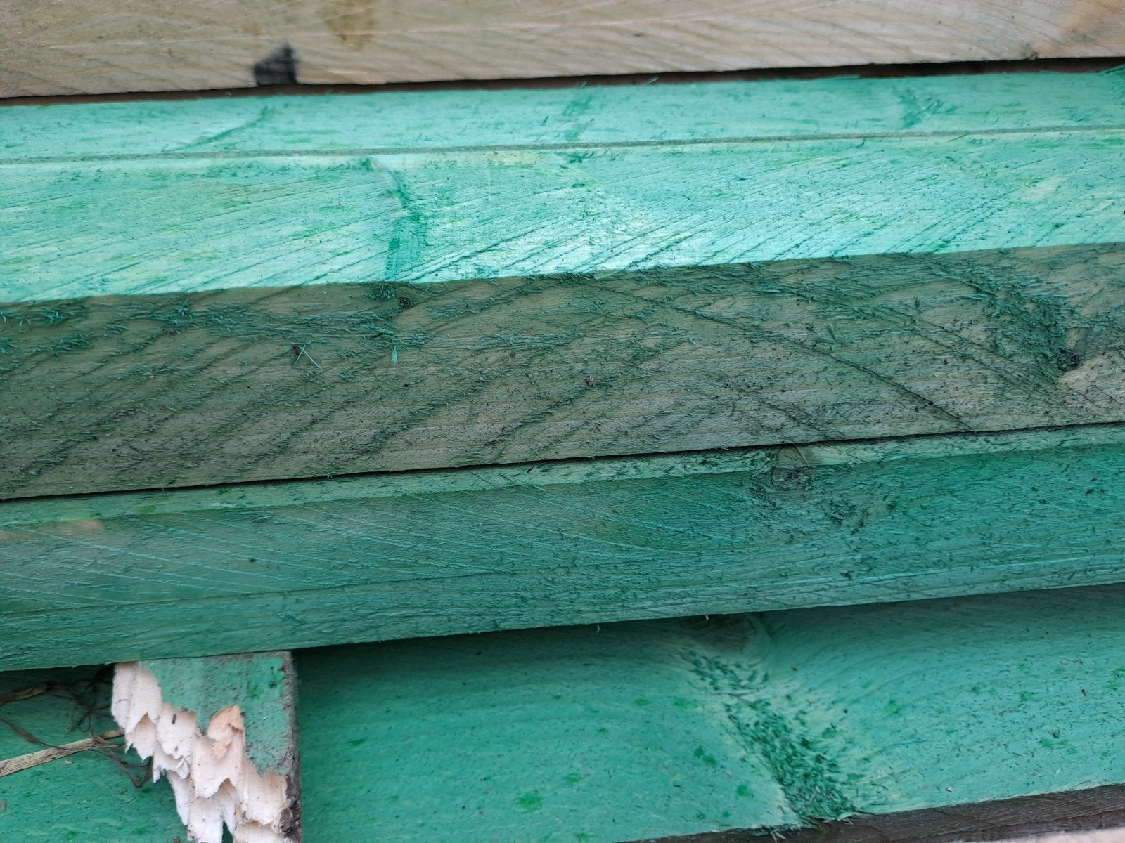 Balken 15x5cm en 5m lengte, Jardin & Terrasse, Poteaux, Poutres & Planches, Poutres, Enlèvement