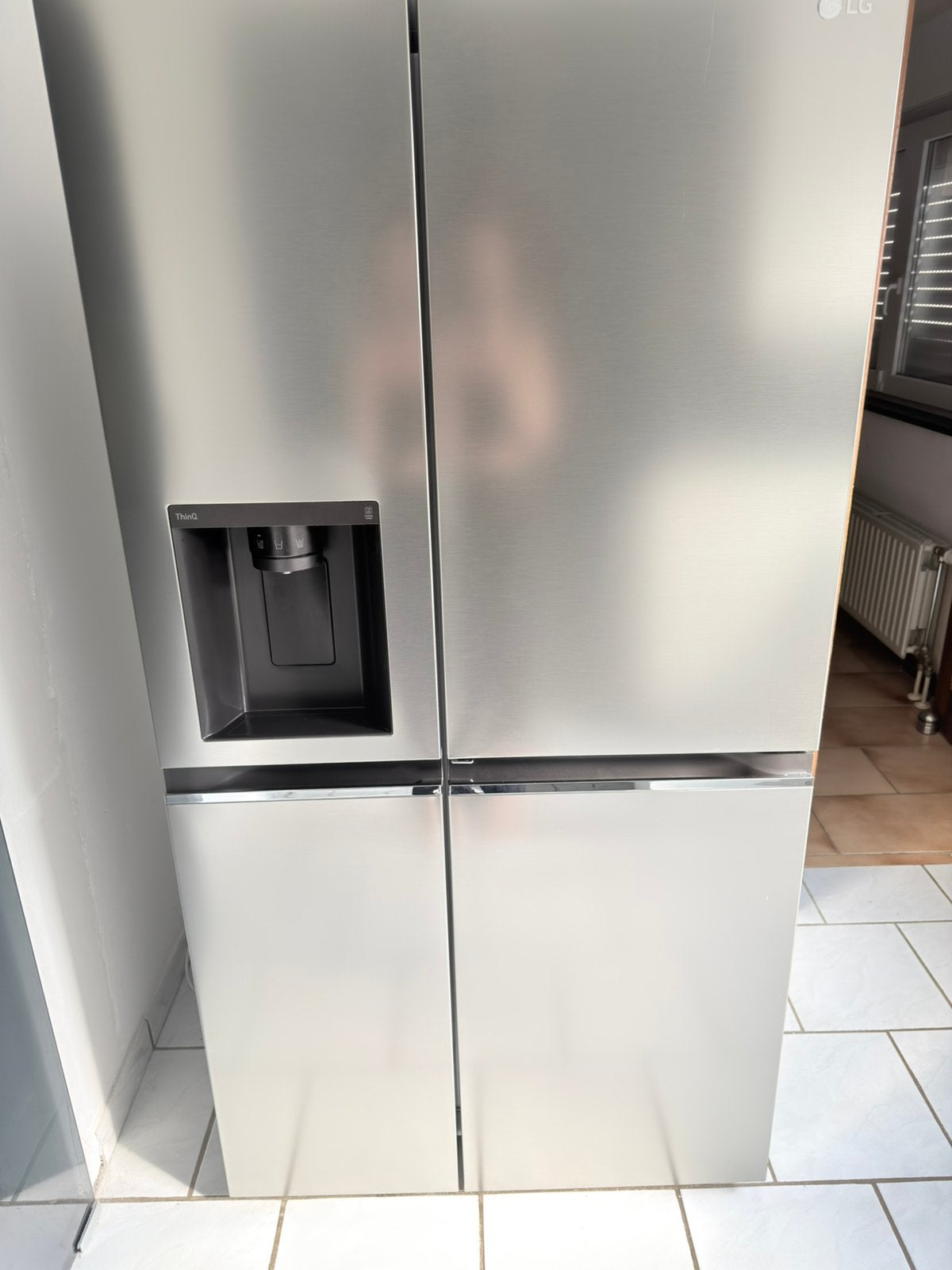 réfrigérateur américain LG 2 portes, Electroménager, Enlèvement, Utilisé