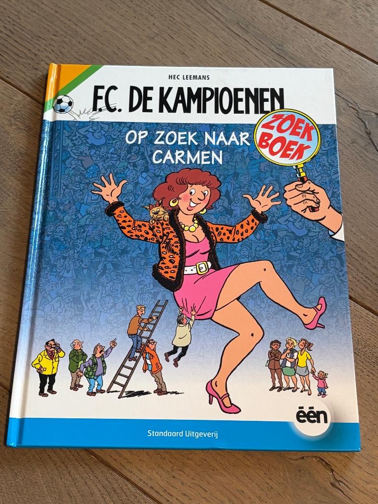 Zoekboek - FC De Kampioenen - Op zoek naar Carmen, Ophalen of Verzenden, Gelezen, Fictie algemeen