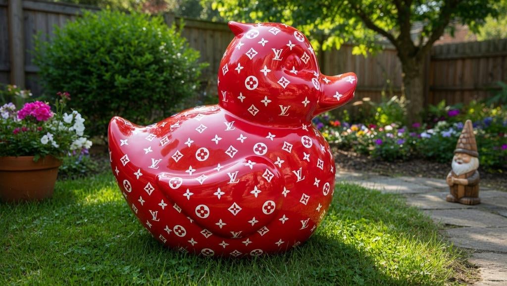 LV xxl bad eend, Ophalen of Verzenden, Badeend, Eend, Badeend