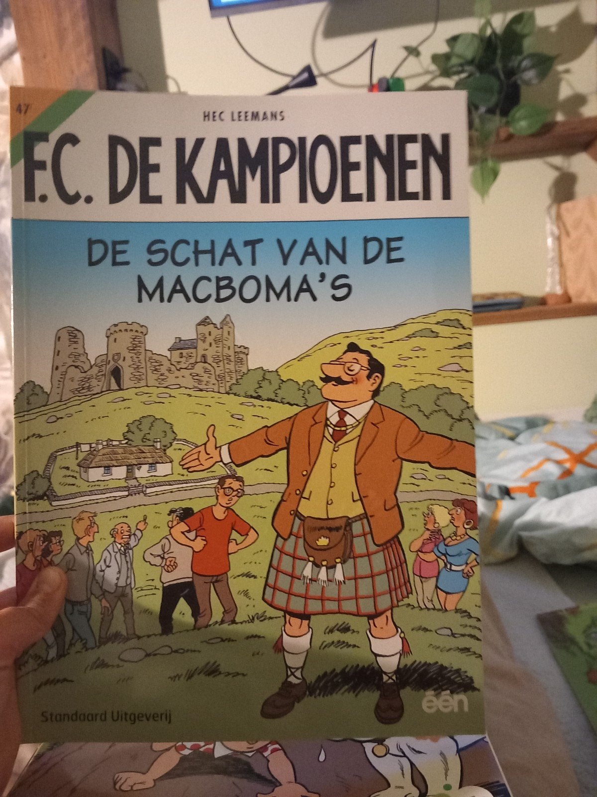 Hec Leemans - De schat van de Macboma's, Enlèvement, Hec Leemans