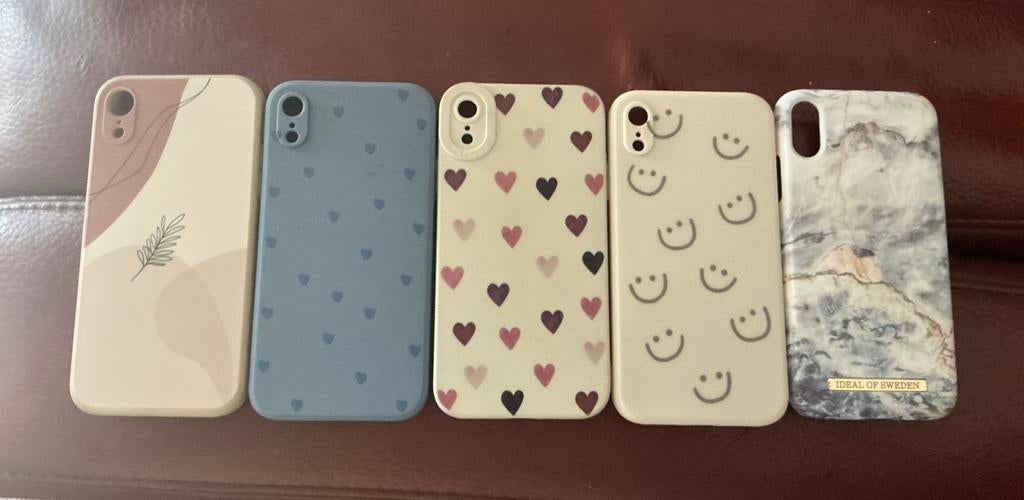 Iphone xr telefoon hoesje, Telecommunicatie, Frontje of Cover, Transparant, Ophalen of Verzenden, Apple