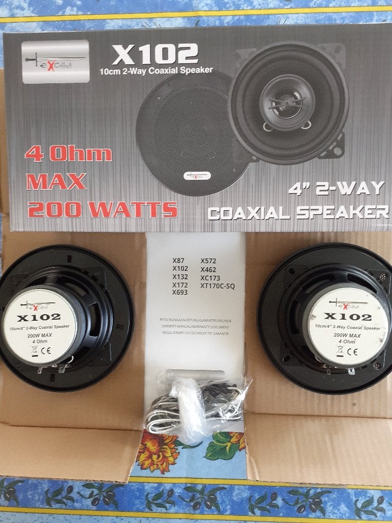 autospeakers, Ophalen, Nieuw
