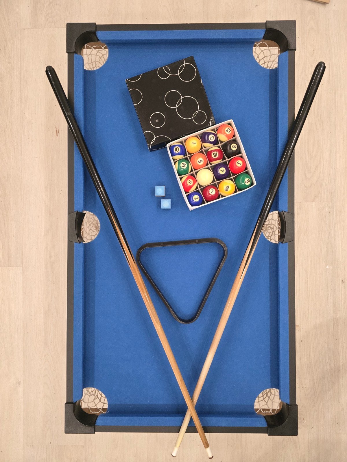 Table de billard Game Point, Enlèvement