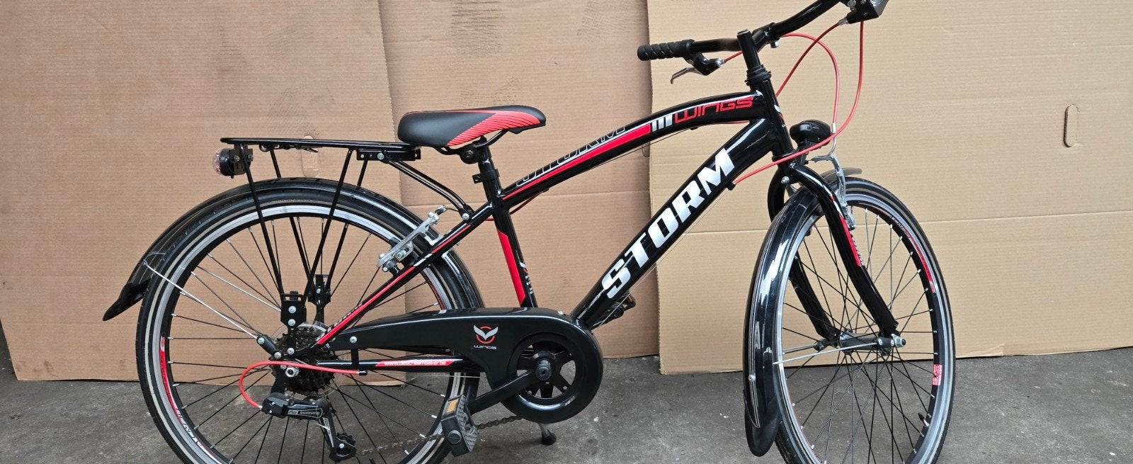 jongensfiets, Ophalen, 22 inch, Velgrem, Versnellingen