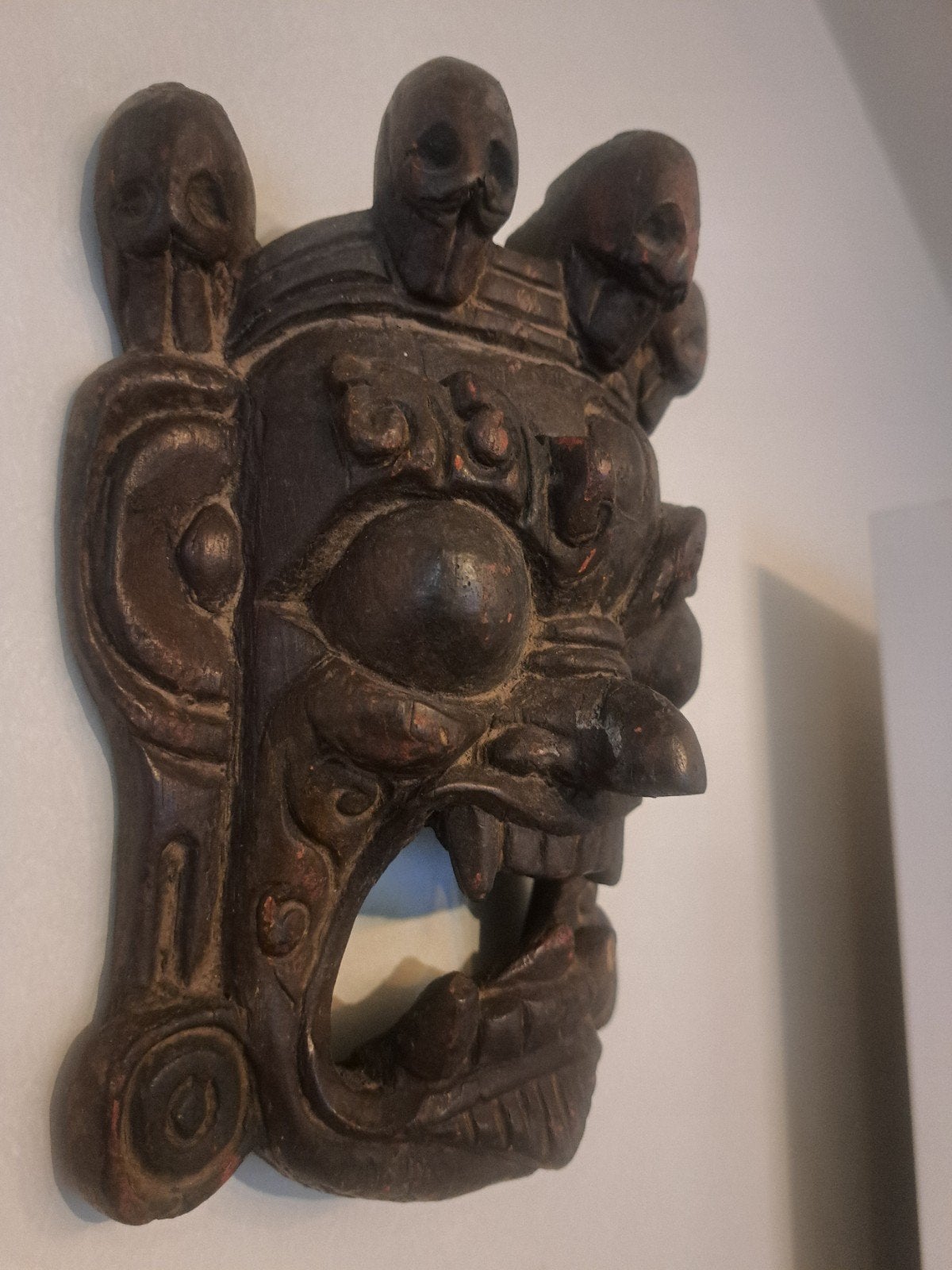 Mahakala masker, Verzamelen, Efteling, Ophalen