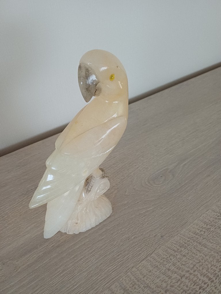 Beeld papegaai, Antiek en Kunst, Ophalen