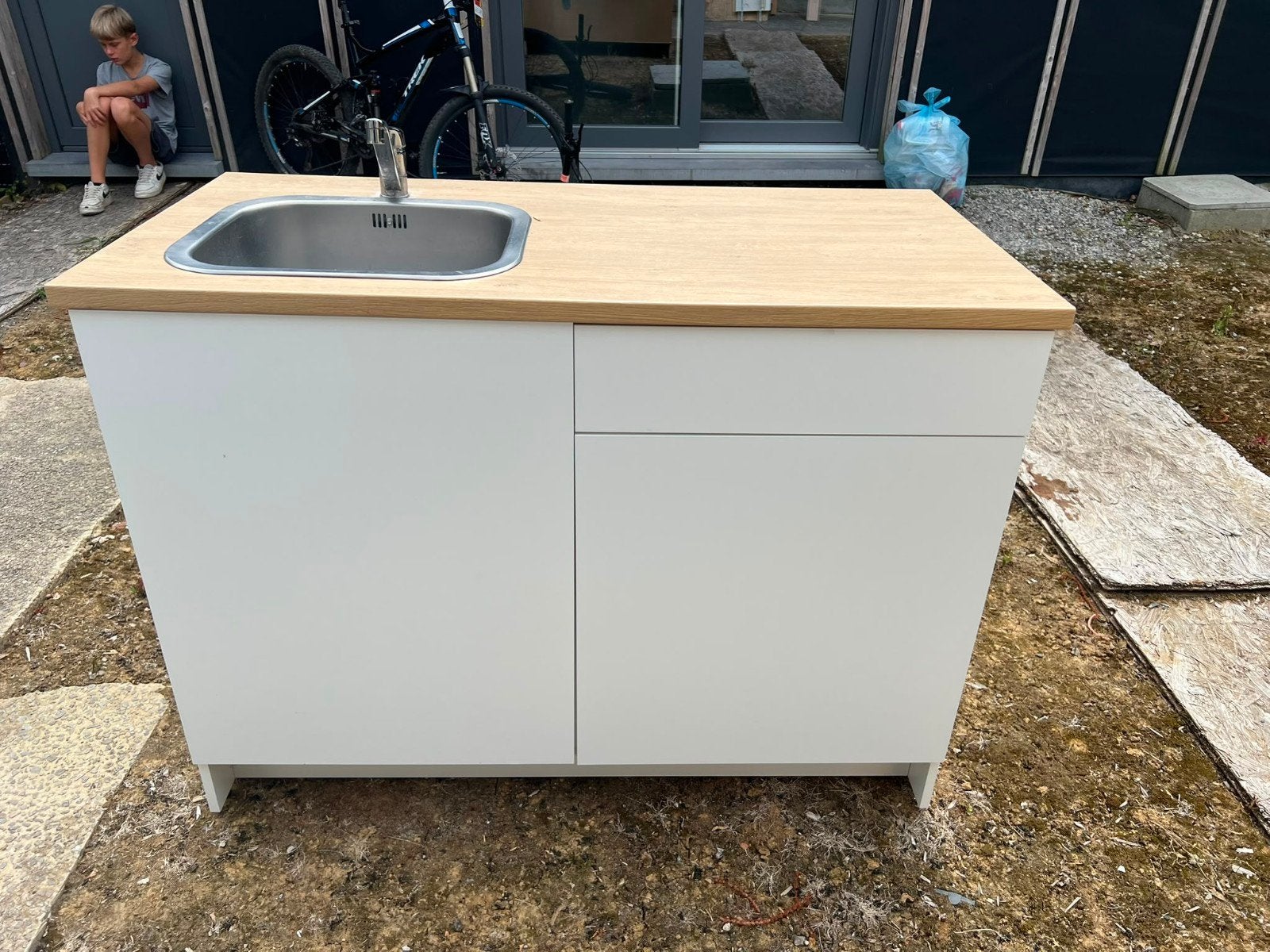 Meuble évier cuisine, Maison & Meubles, Enlèvement, Neuf, 50 à 100 cm, Meuble lavabo