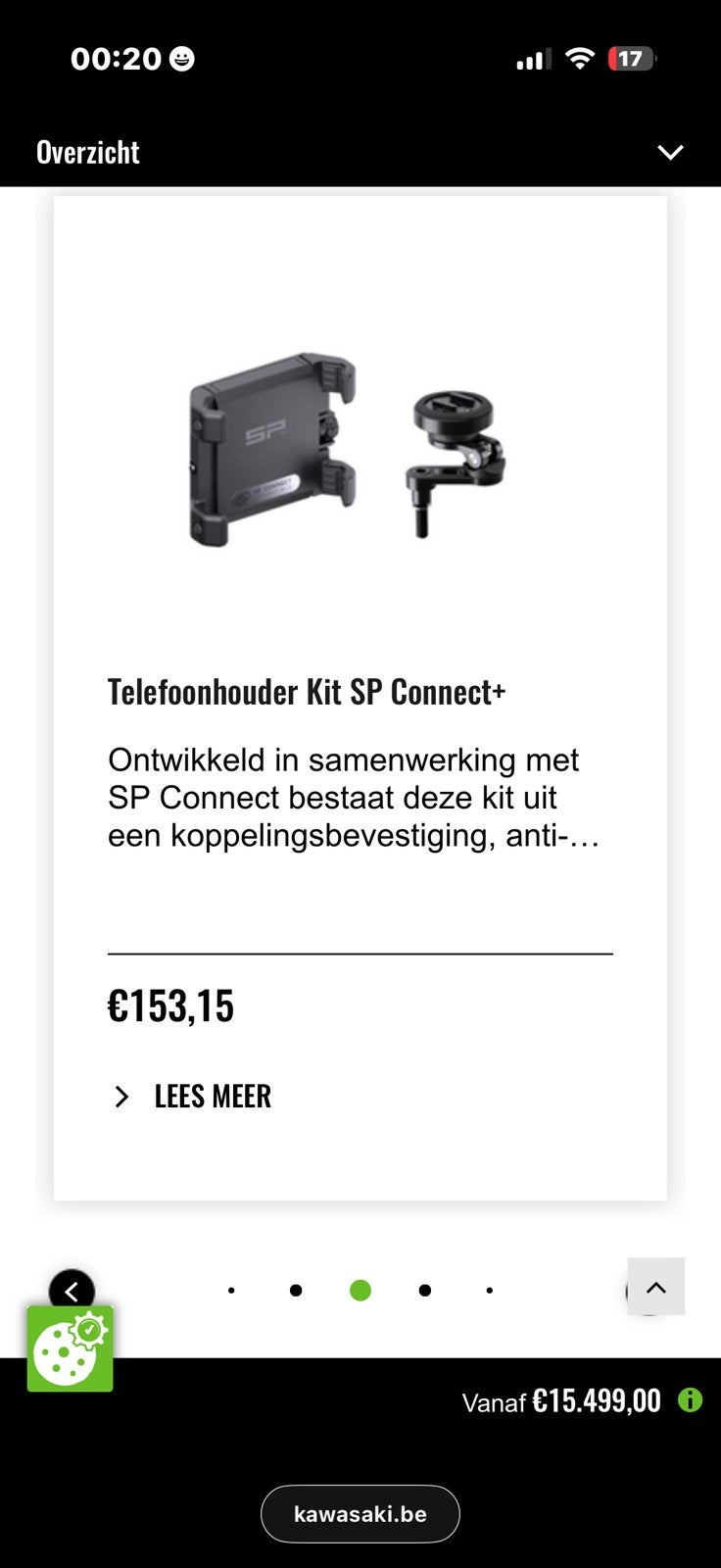 Support de téléphone SP Connect prix de détail 153 euros, Motos, Enlèvement ou Envoi, Neuf