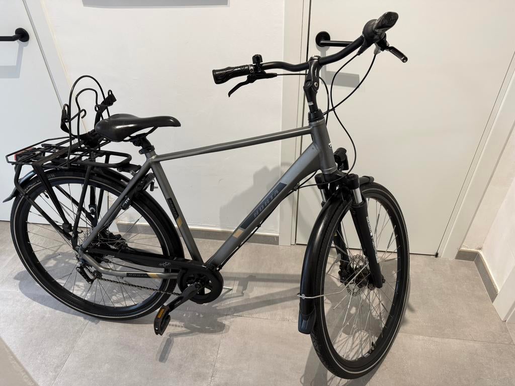 Norta herenfiets met schijfremmen – in nieuwstaat, Fietsen en Brommers, Ophalen, Zo goed als nieuw, Versnellingen