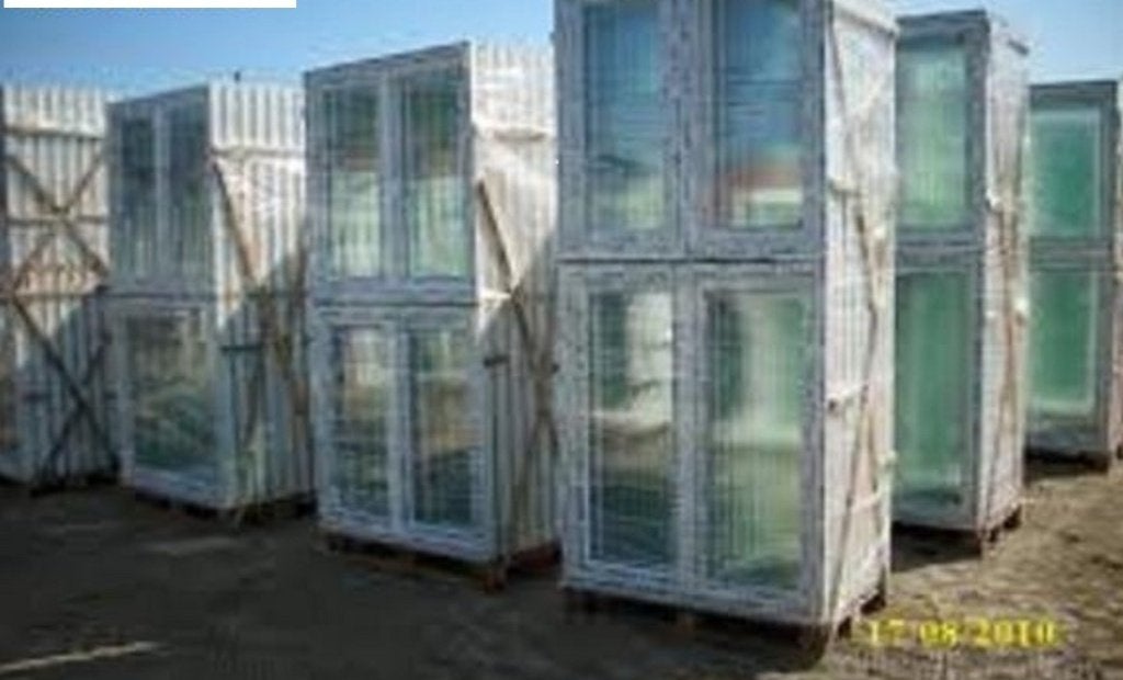 CHÂSSIS PVC DOUBLE VITRAGE – GRAND STOCK, Enlèvement ou Envoi