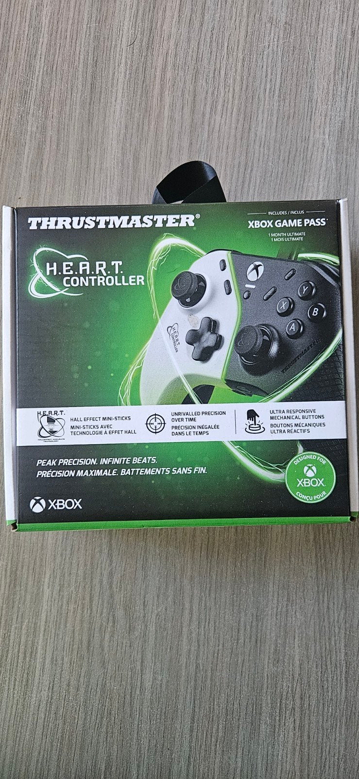 Thrustmaster heart controller, Ophalen, Controller