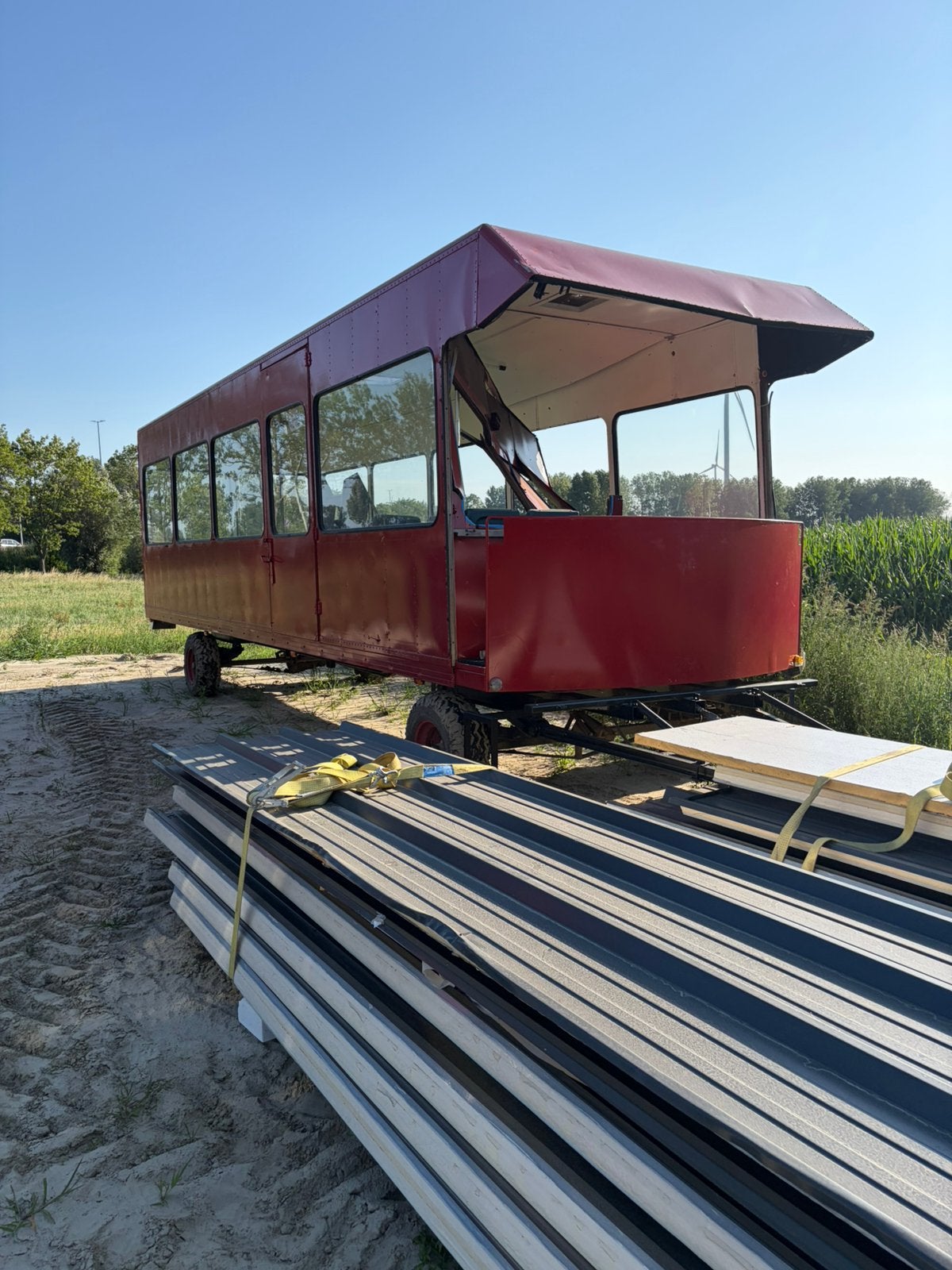 Personen aanhangwagen, Ophalen