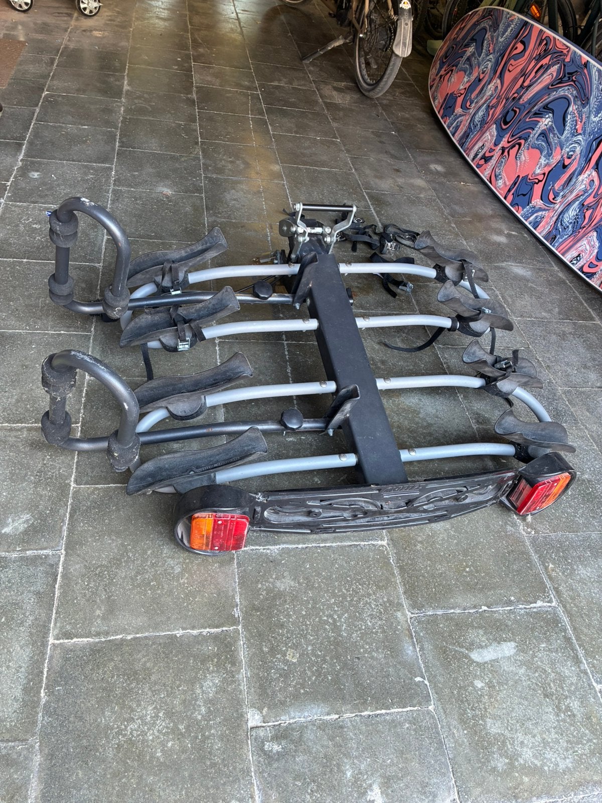 Fietsdrager 4 fietsen, Ophalen, 3 fietsen of meer, Gebruikt, Trekhaakdrager
