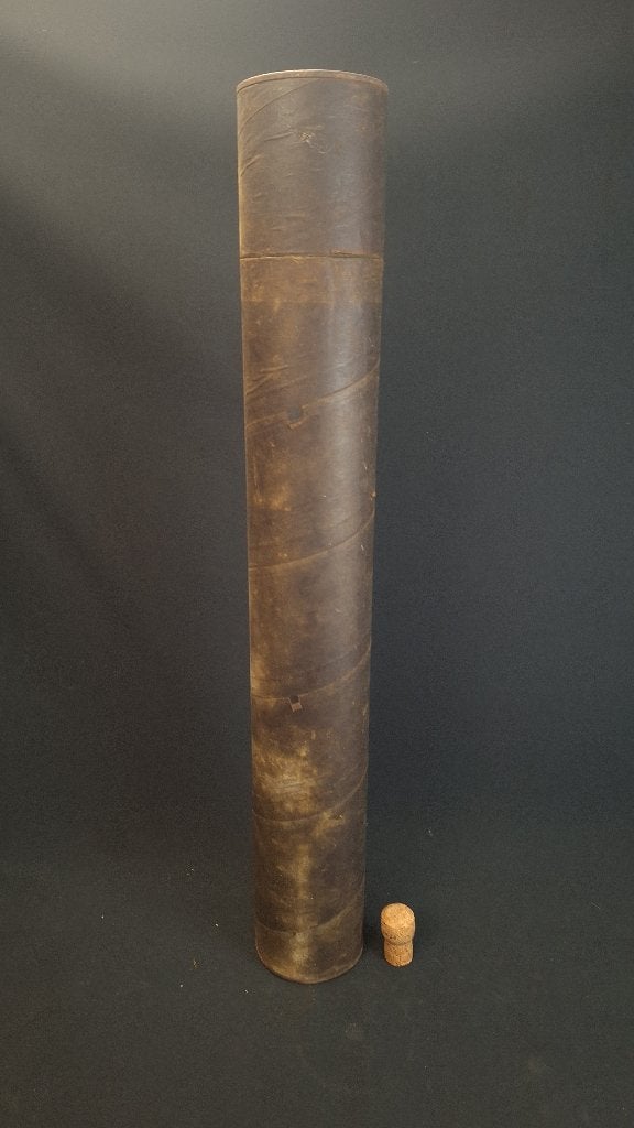 WO2 Amerikaanse 75 mm koker container, Collections, Objets militaires | Seconde Guerre mondiale, Enlèvement ou Envoi