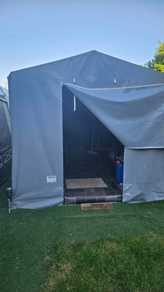 bergtent Vercovan 2,50x2,50m, Caravanes & Camping, Enlèvement, Utilisé, Polyester, Autres marques