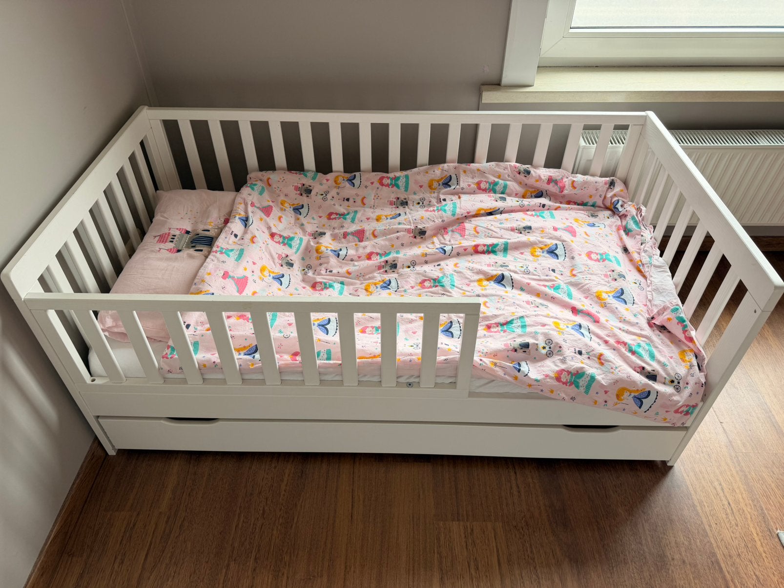 Peuterbed Petite Amelie, 70 à 85 cm, Sommier à lattes, Enlèvement, Utilisé