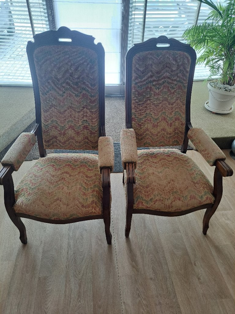 2 antieke stoelen, Antiek en Kunst, Ophalen