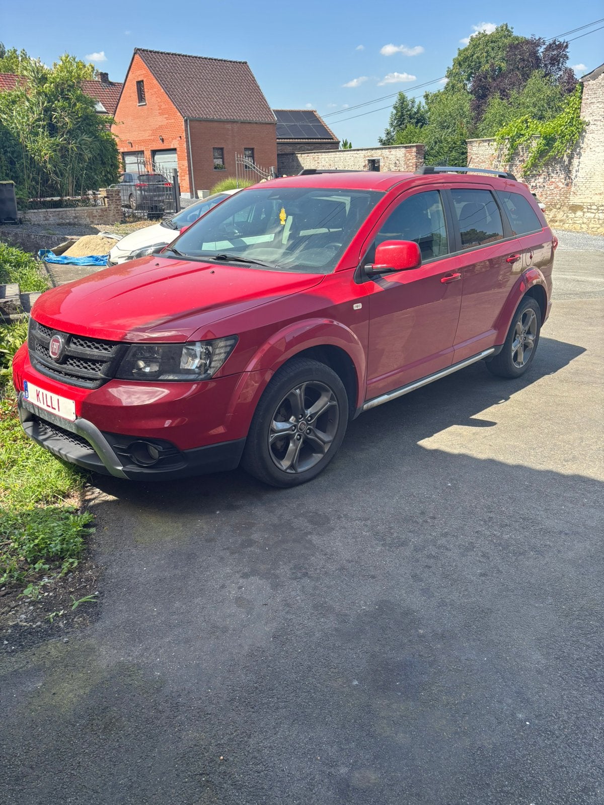 Fiat freemont cross modèle rare full full full, Autos, Fiat, Rouge, Autres modèles, 7 places, Noir