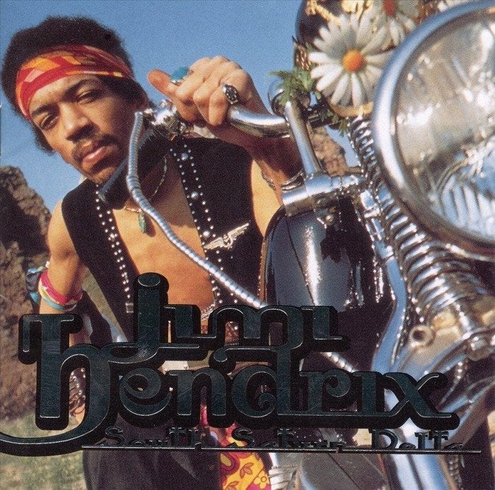 SALE--CD JIMI HENDRIX - South Saturn Delta, Verzenden