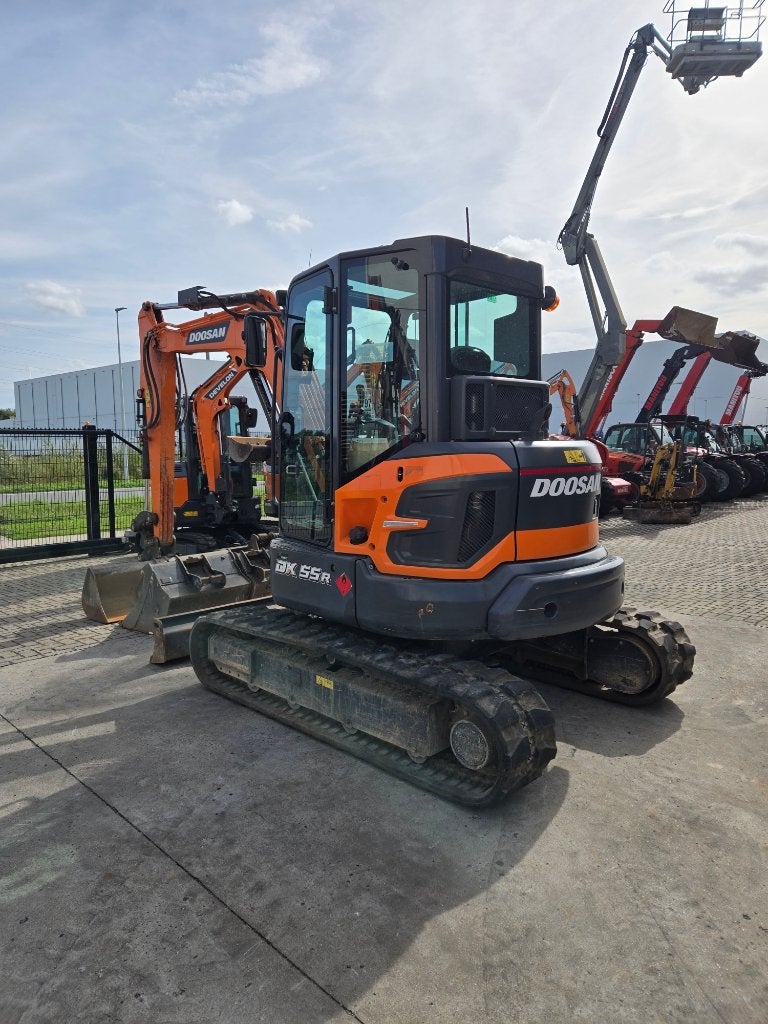 Doosan DX55R-7, Articles professionnels, Enlèvement, Excavatrice