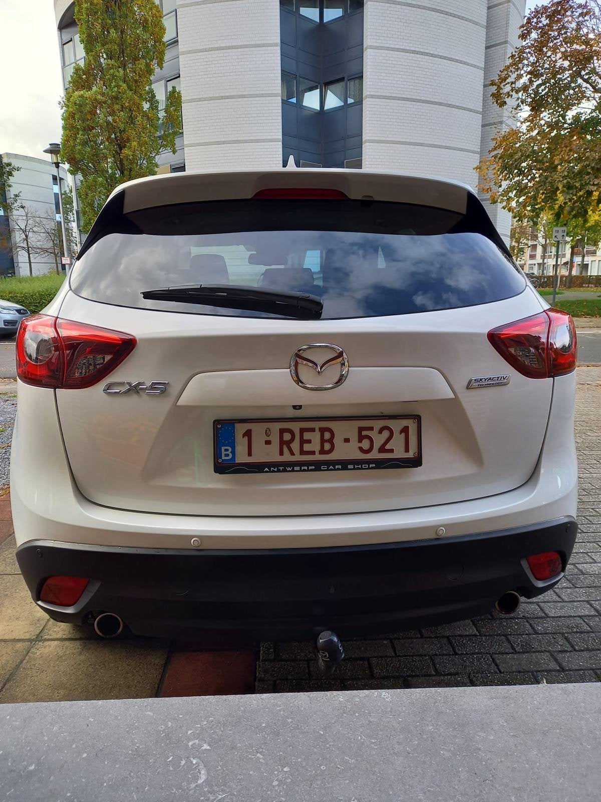 Mazda cx5 2.2 diesel 2017 Motor kapot, Auto's, Mazda, Parkeerassistent, Zwart, Leder, Particulier