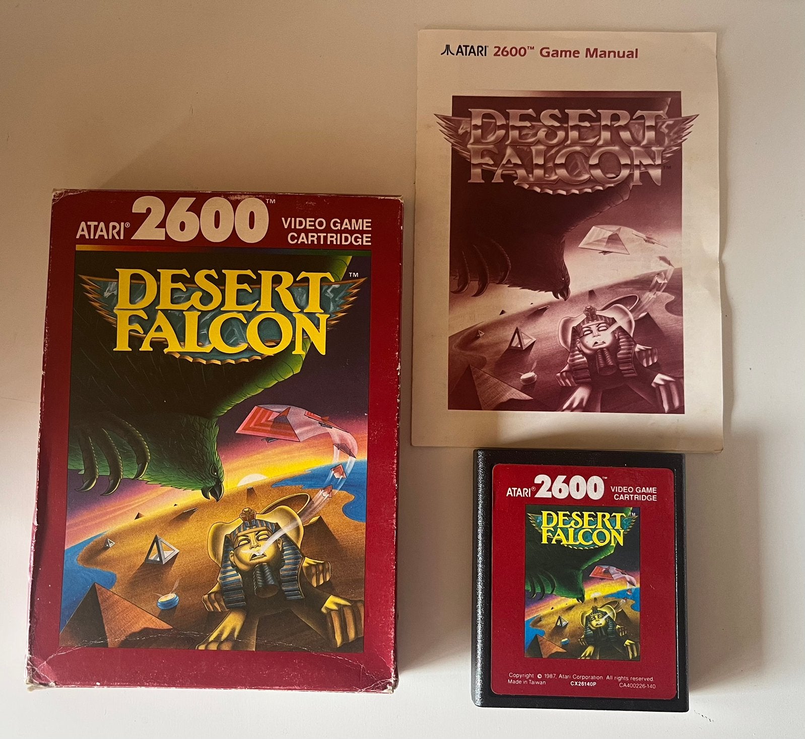 Faucon du désert Atari 2600, Consoles de jeu & Jeux vidéo, Enlèvement, Comme neuf, Atari 2600