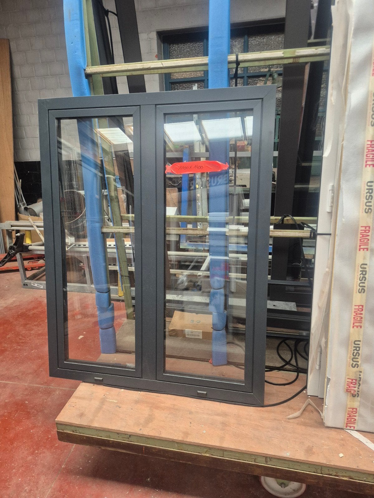 aluminum dubbel opendraaiend draai kip raam, Ophalen