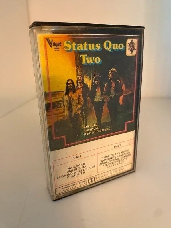 Status Quo – Status Quo Two, CD & DVD, Originale, Utilisé, 1 cassette audio, Rock en Metal