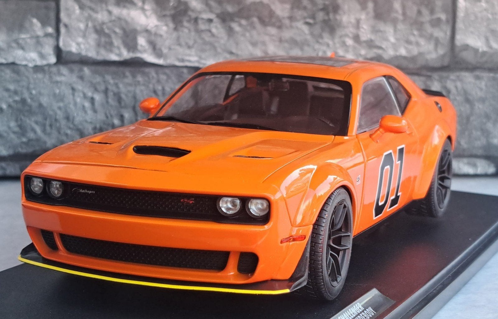dodge challenger R/T scat pack Widebody hazzard tribute 1/18, Enlèvement ou Envoi, Solido, Autres types, Solido