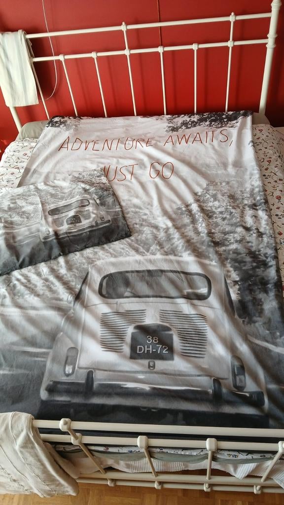 Couvre-lit pour 1 personne Fiat 600, Enlèvement ou Envoi