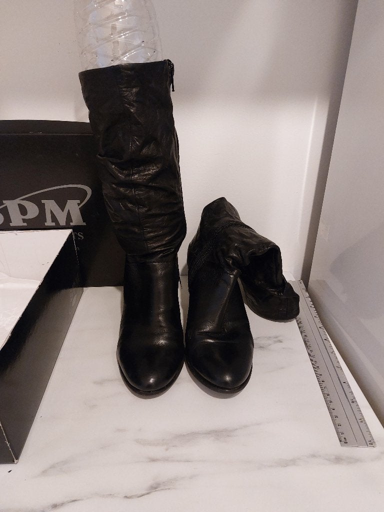 Laarzen, Kleding | Dames, Ophalen, SPM, Zwart, Lage of Enkellaarzen