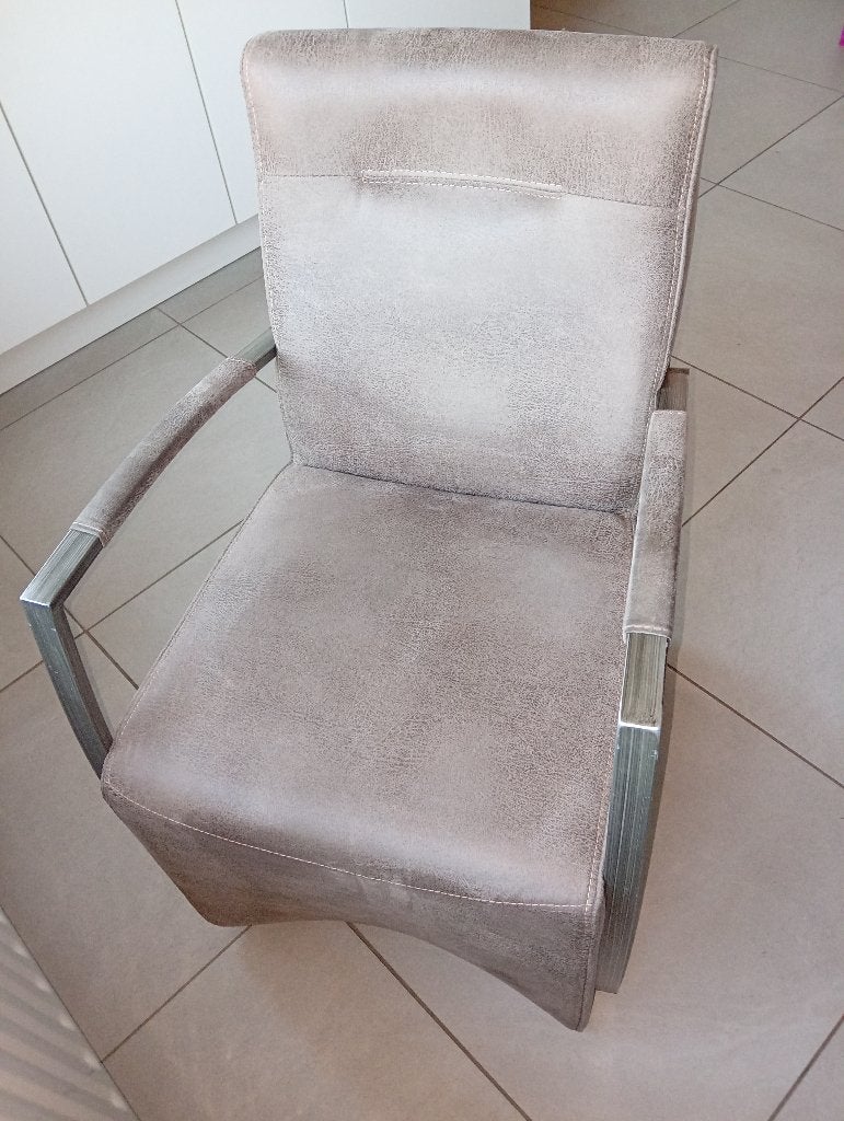 Eetkamer 6 stoelen, Ophalen, Zo goed als nieuw, Bruin, Vijf, Zes of meer stoelen