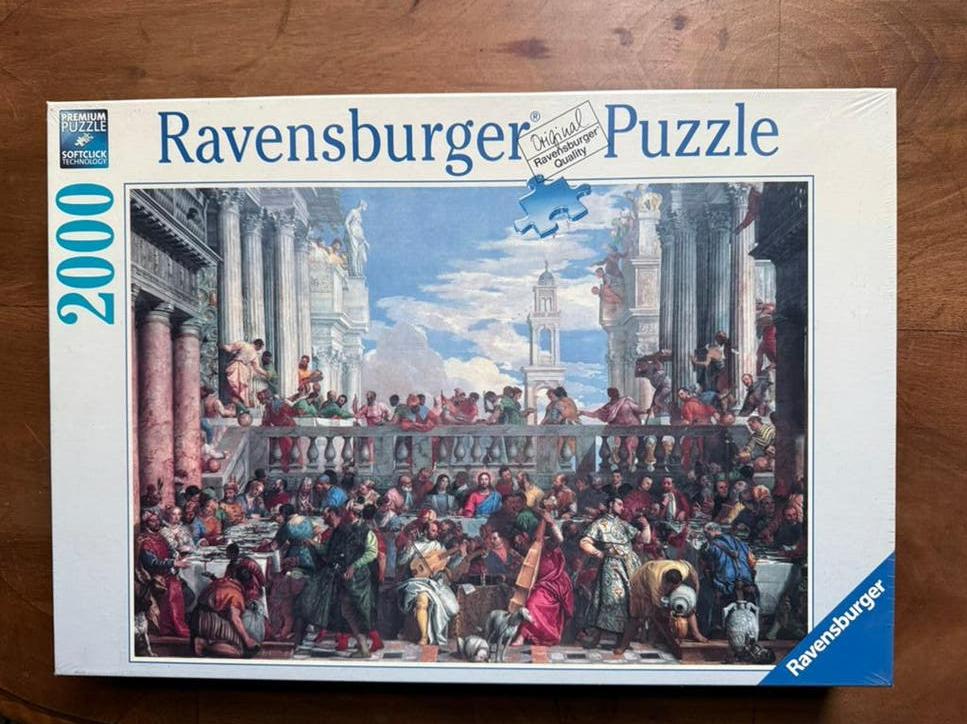 Puzzle Ravensburger Les noces de Cana - 2000 pièces NEUF, Ophalen, Meer dan 1500 stukjes, Nieuw, Legpuzzel