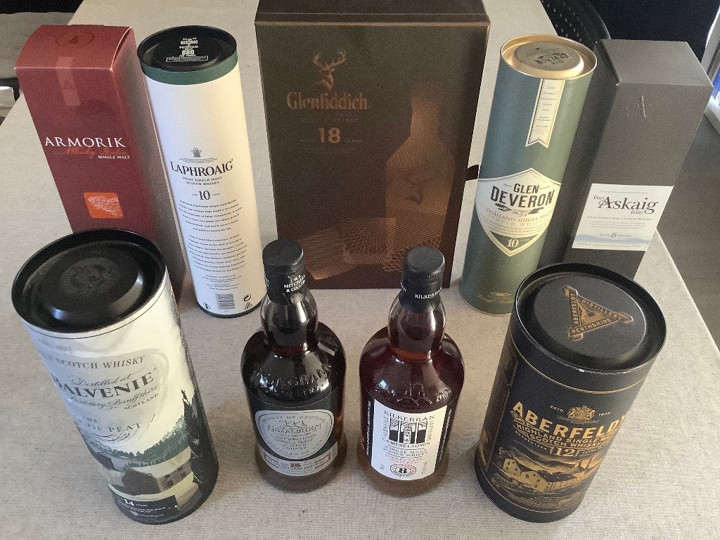 Whisky, Verzamelen, Wijnen, Nieuw, Overige typen, Overige gebieden, Vol, Ophalen