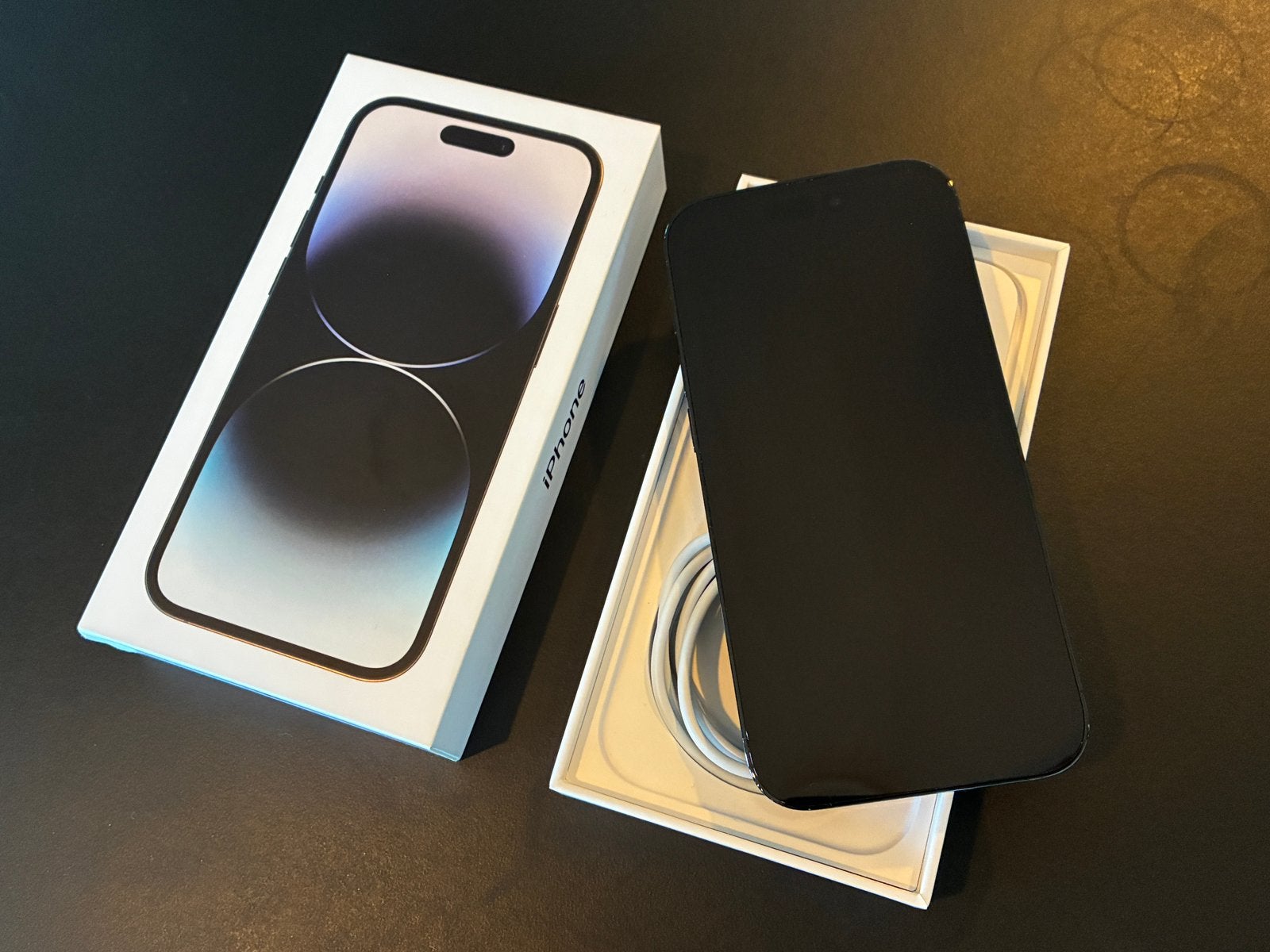 iphone 14 Pro, space black, 128GB, Télécoms, Téléphonie mobile | Apple iPhone, Enlèvement ou Envoi, Comme neuf, Sans abonnement