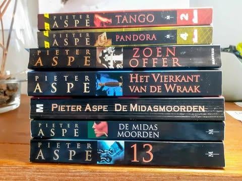 Boeken, Ophalen, Zo goed als nieuw, Pieter Aspe