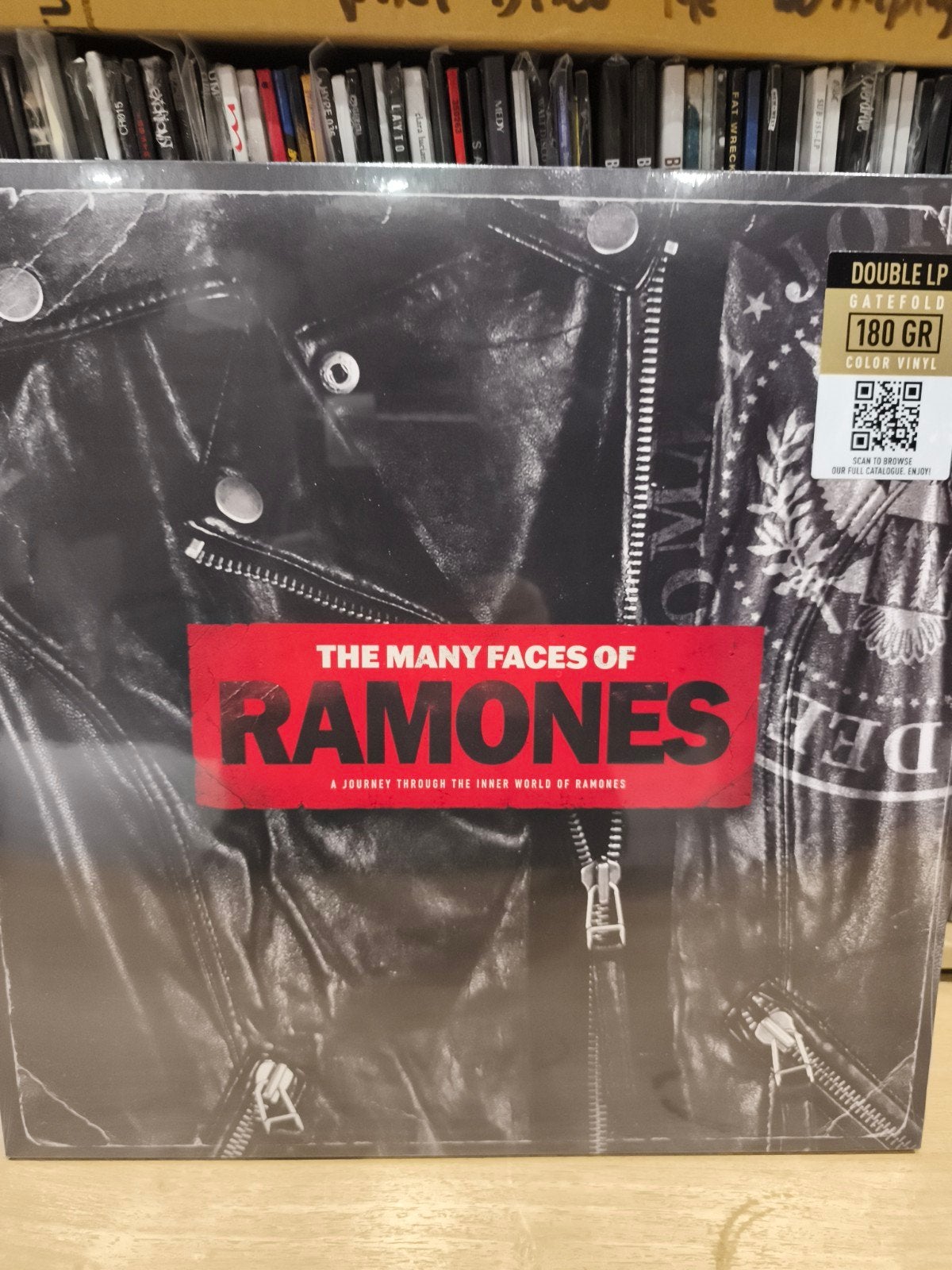 Ramones - the many faces of   2 lp vinyl, Ophalen of Verzenden