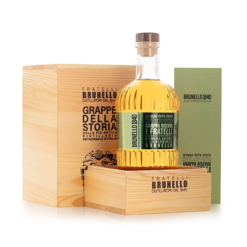 Brunello Reserve Grappa "I Fratelli" 10 years in oak barrels, Collections, Neuf, Pleine, Enlèvement, Autres types