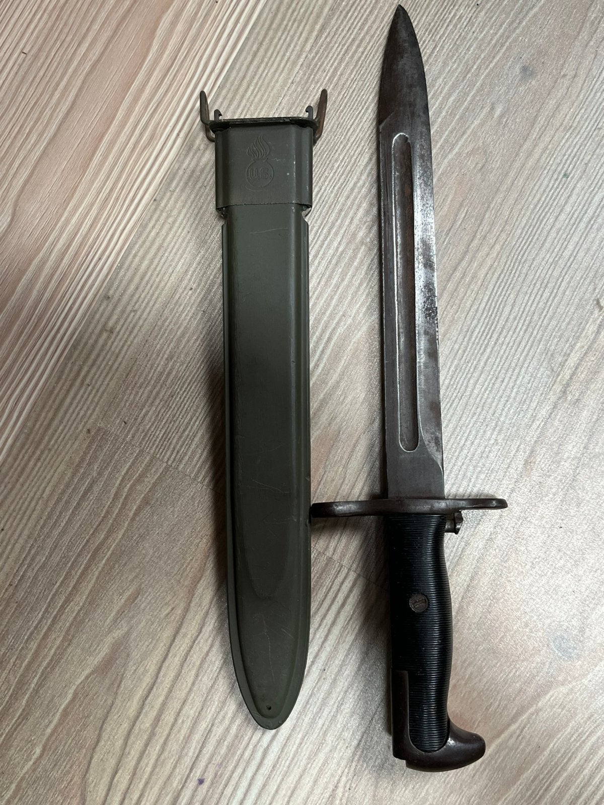 Baïonnette Us Paul M1 Garand avec fourreau, Collections, Envoi