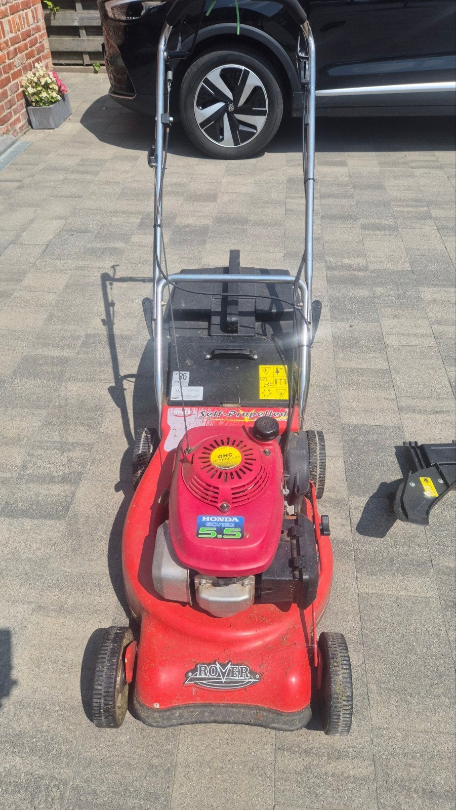 rover Honda grasmachine te koop, Ophalen